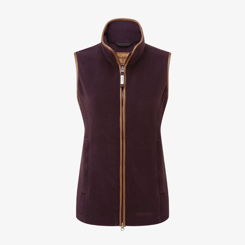 Schoffel Lyndon Ladies Fleece Gilet Port-2
