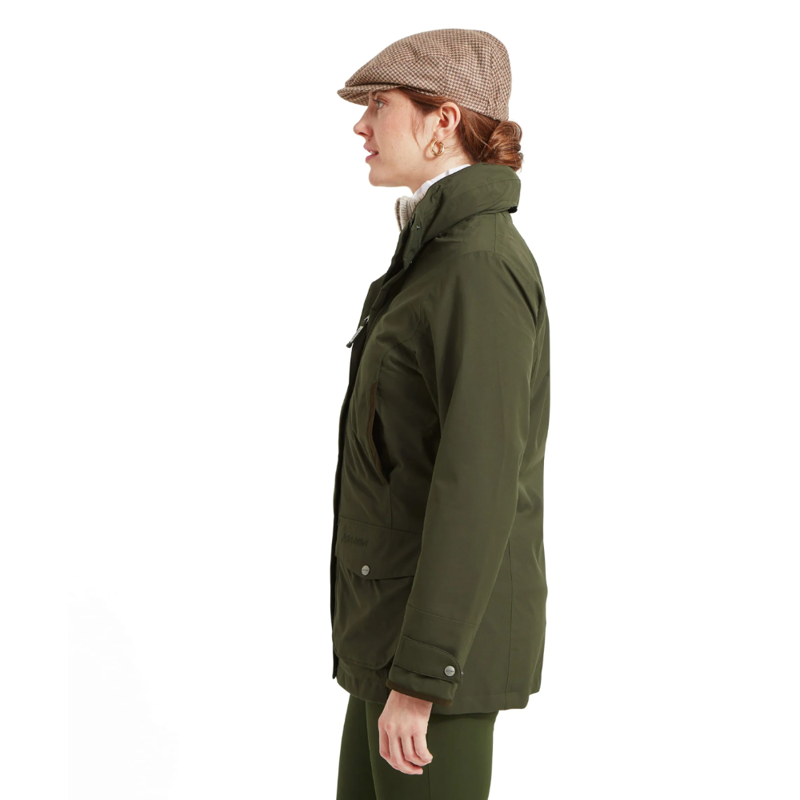 Schoffel Teal Womens Ultralight Coat-3