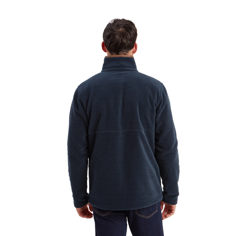 Schoffel Berkeley Mens 1/4 Zip Fleece Petrol Blue-3