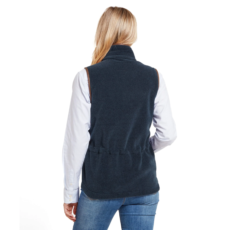 Schoffel Lyndon Ladies Fleece Gilet Petrol Blue-3