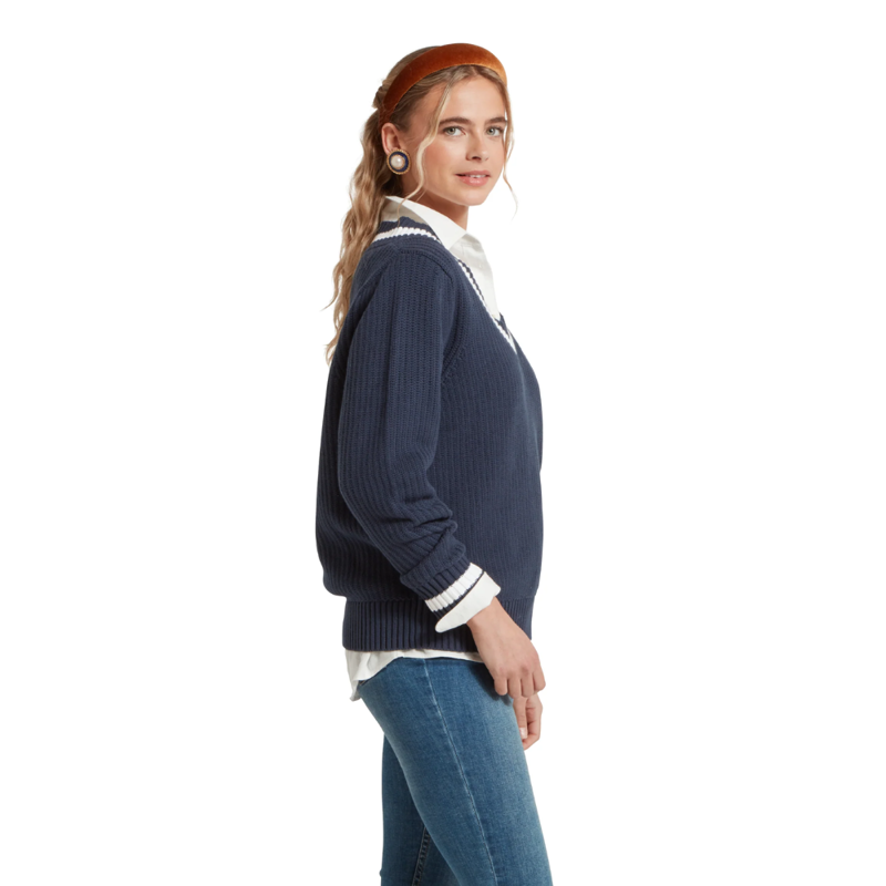 Schoffel Hambledon Ladies Jumper Navy-3