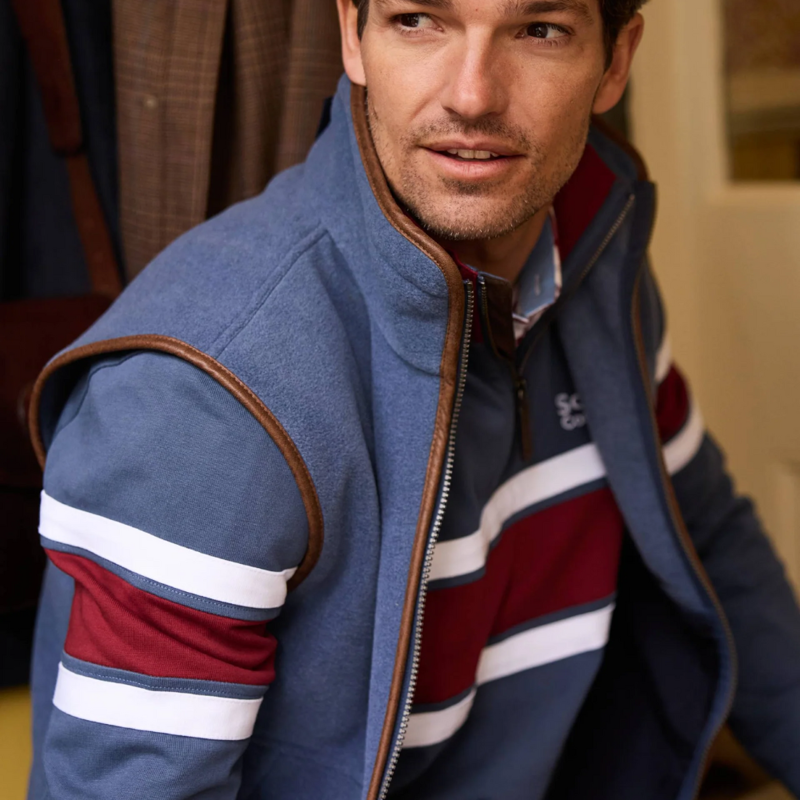 Schoffel Oakham Mens Gilet Storm Blue-8