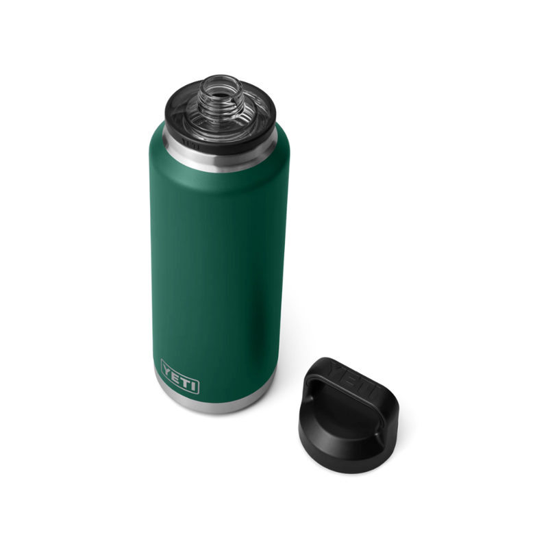YETI Rambler 46oz/1360ml Bottle Chug Cap Forest Green-3