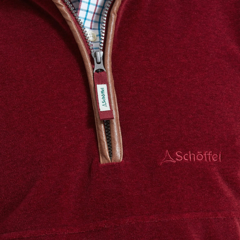 Schöffel Berkeley Mens Fleece Claret-3