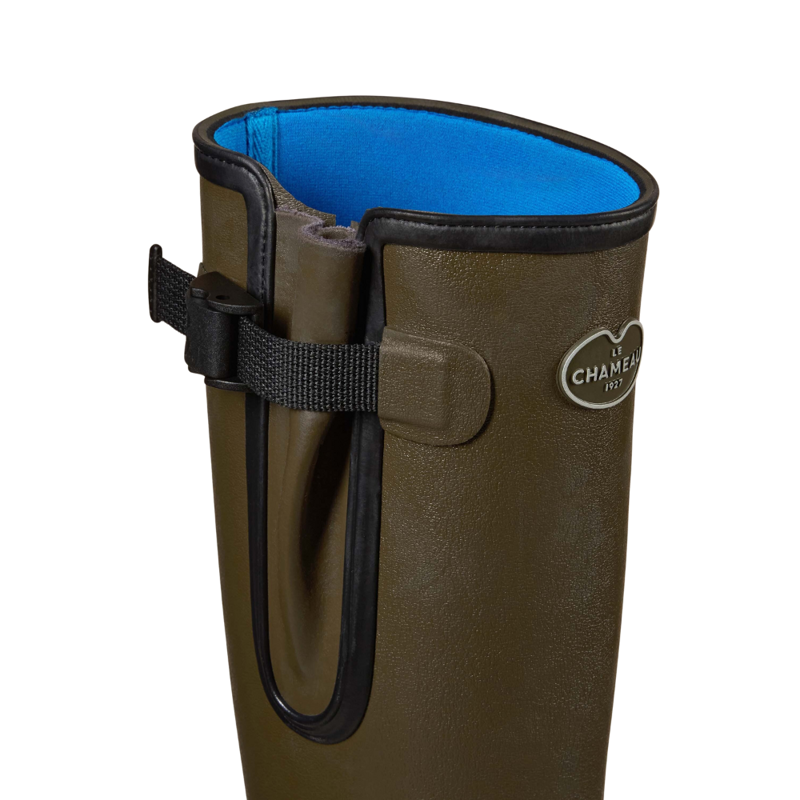 Le Chameau Vierzonord Ladies Neoprene Lined Boot Chameau Green-3