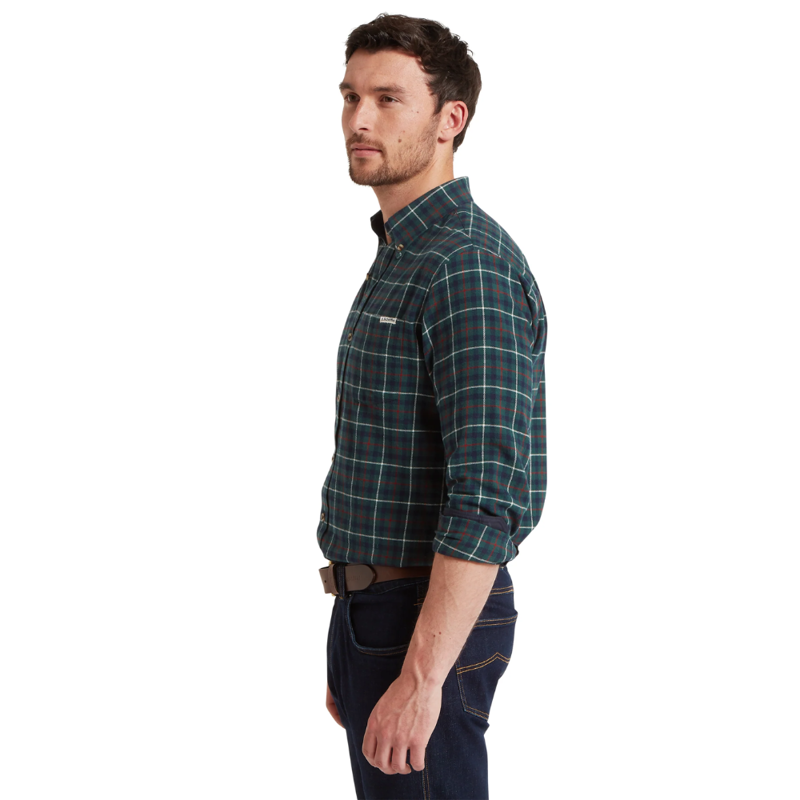 Schoffel Akenham Shirt Mens Botanical Green-3
