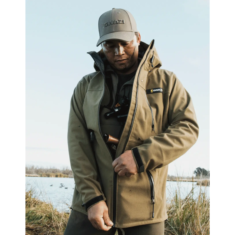 Swazi Ibex Mens Jacket European Olive-3