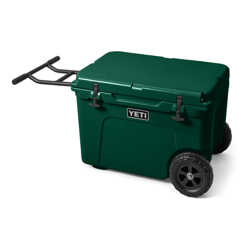 Yeti Tundra Haul Wheeled Cool Box Black Forest Green-3