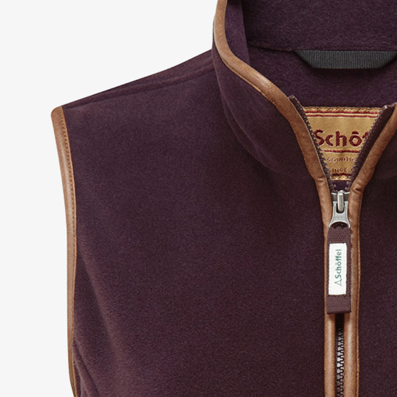 Schoffel Lyndon Ladies Fleece Gilet Port-3
