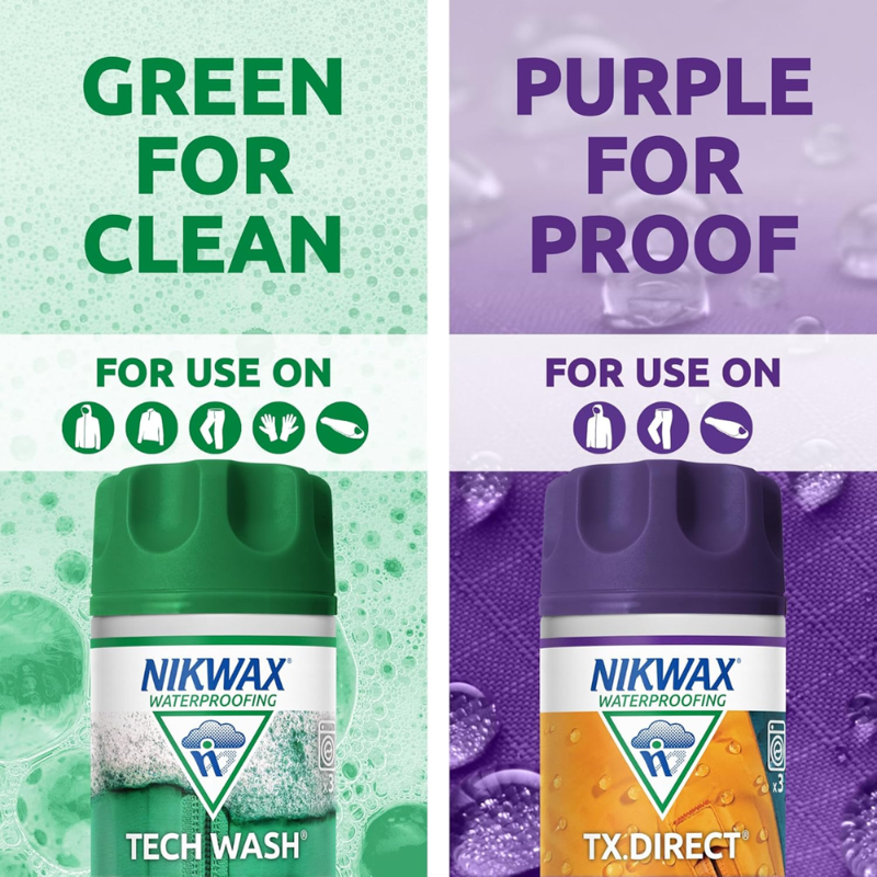 NIKWAX TECH WASH TX DIRECT TWIN PACK 300ML-4