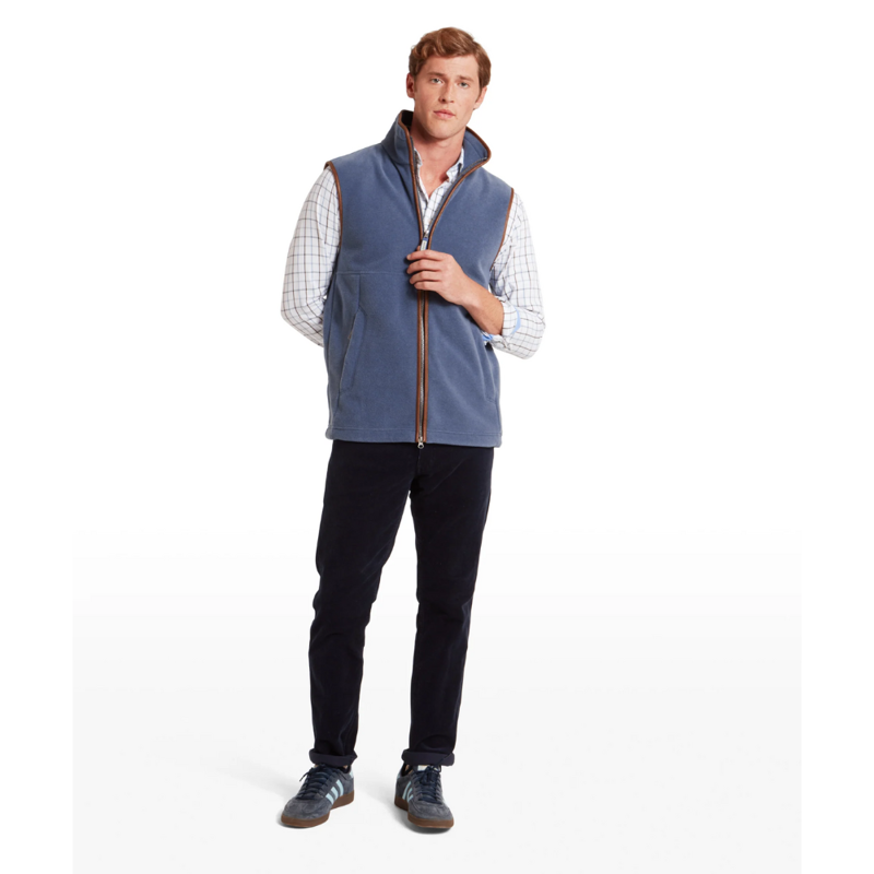Schoffel Oakham Mens Gilet Storm Blue-2