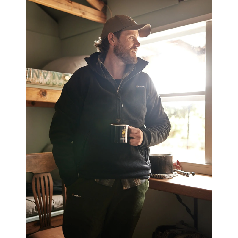 Swazi Doughroaster Mens Fleece Black-4