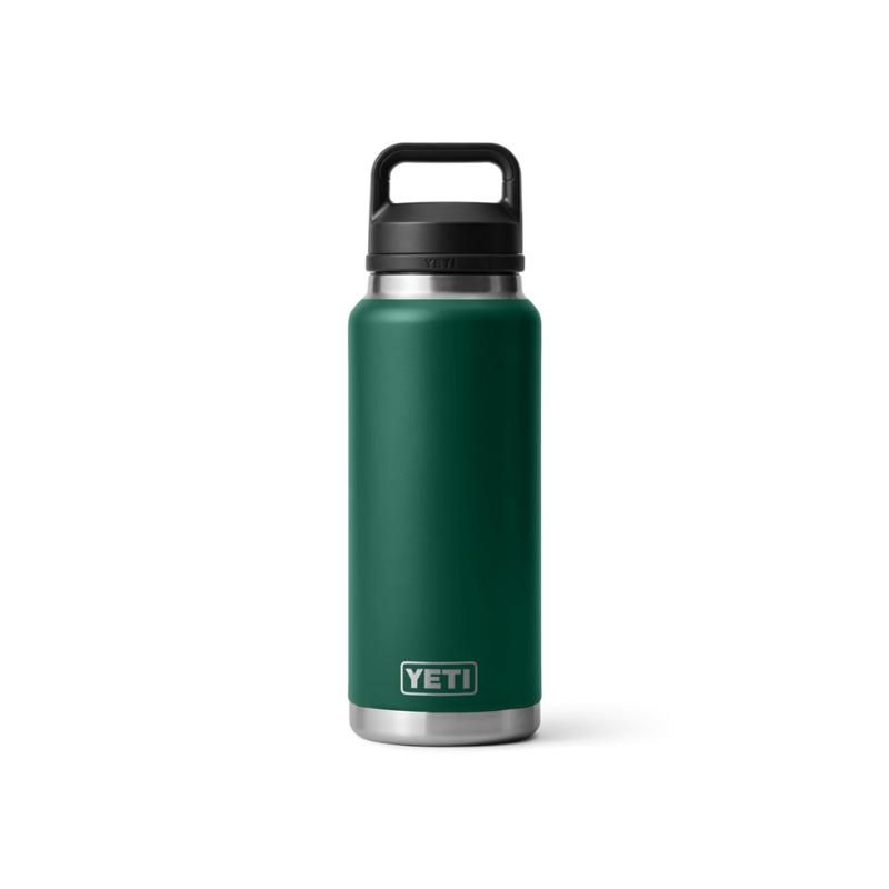 YETI Rambler 36oz/1065ml Bottle Chug Cap Forest Green