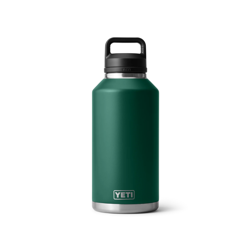 YETI Rambler 64oz/1892ml Bottle Chug Cap Forest Green