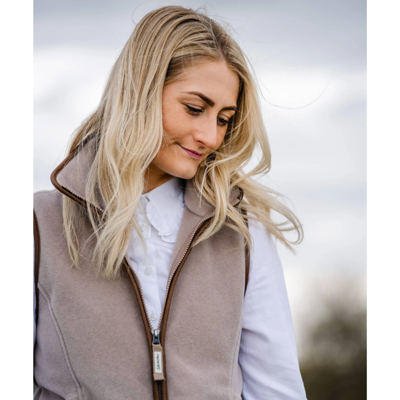 Schoffel Lyndon Ladies Fleece Gilet Mushroom-4