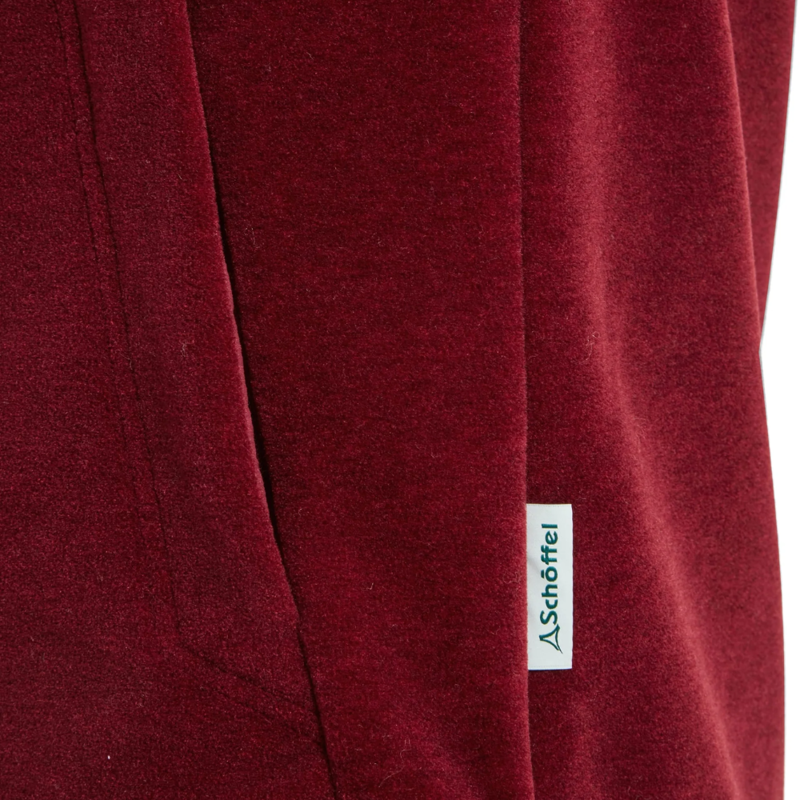 Schöffel Berkeley Mens Fleece Claret-4