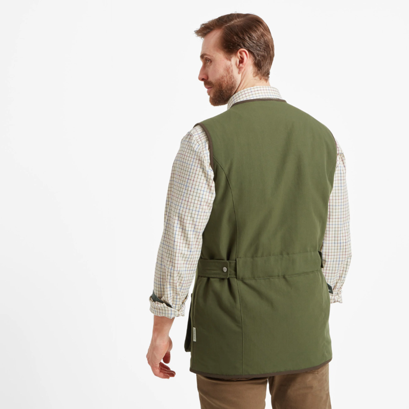 Schoffel Stamford Mens Vest II Hunter Green-4