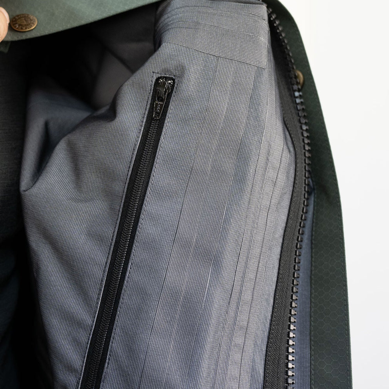 Swazi Torrent Mens Waterproof Jacket Sage Black-6