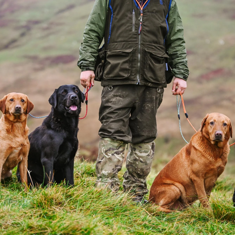 Sporting Saint Field Trail Pro 1.2m Slip Lead Red-1