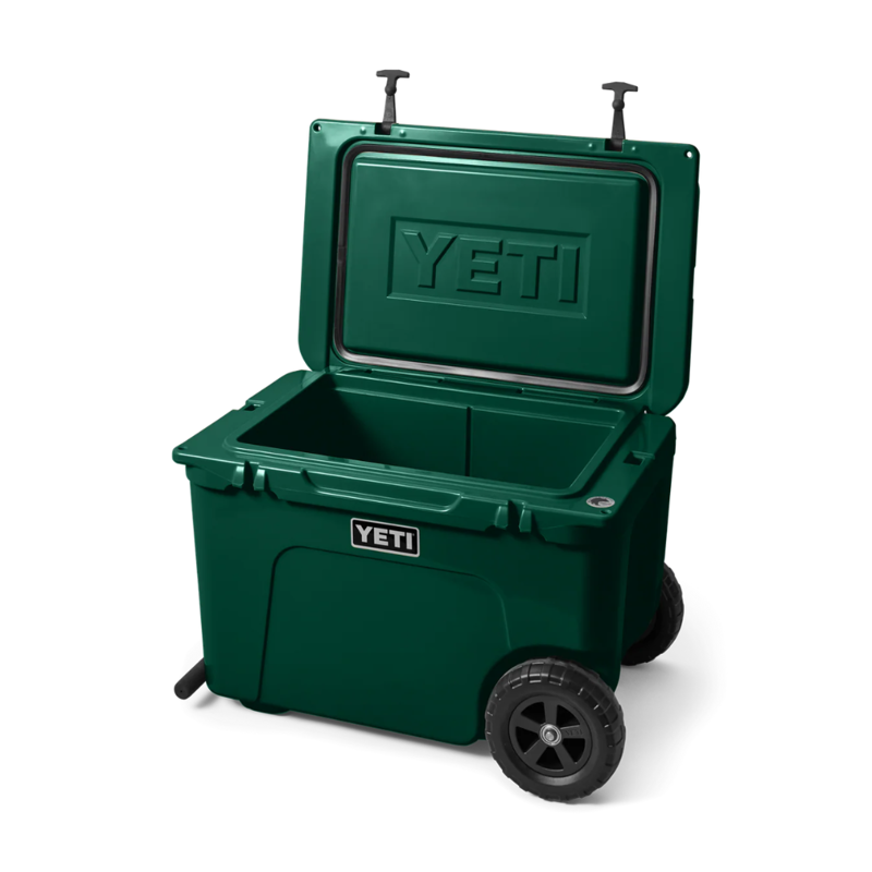 Yeti Tundra Haul Wheeled Cool Box Black Forest Green-4