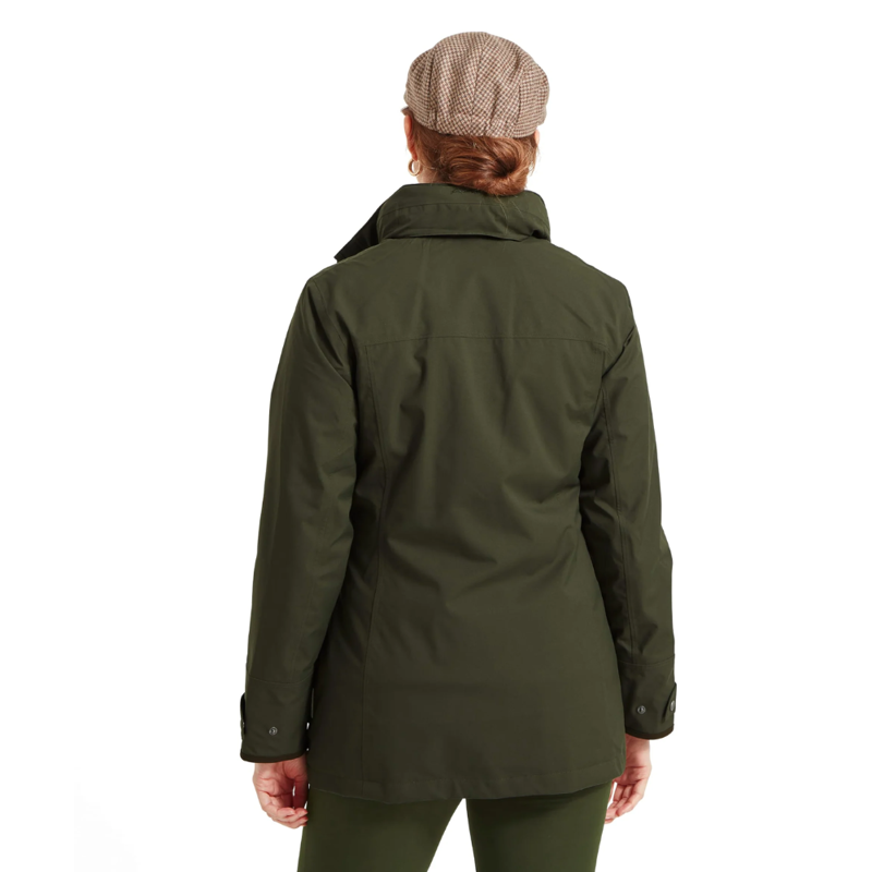 Schoffel Teal Womens Ultralight Coat-4