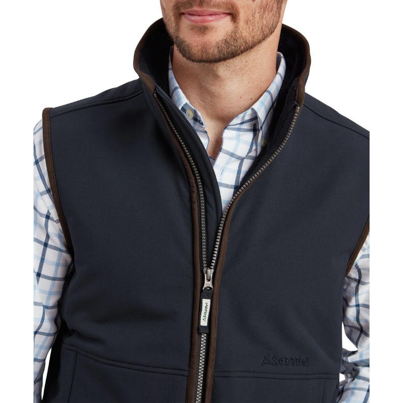 Schoffel Belton Mens Gilet Navy-5