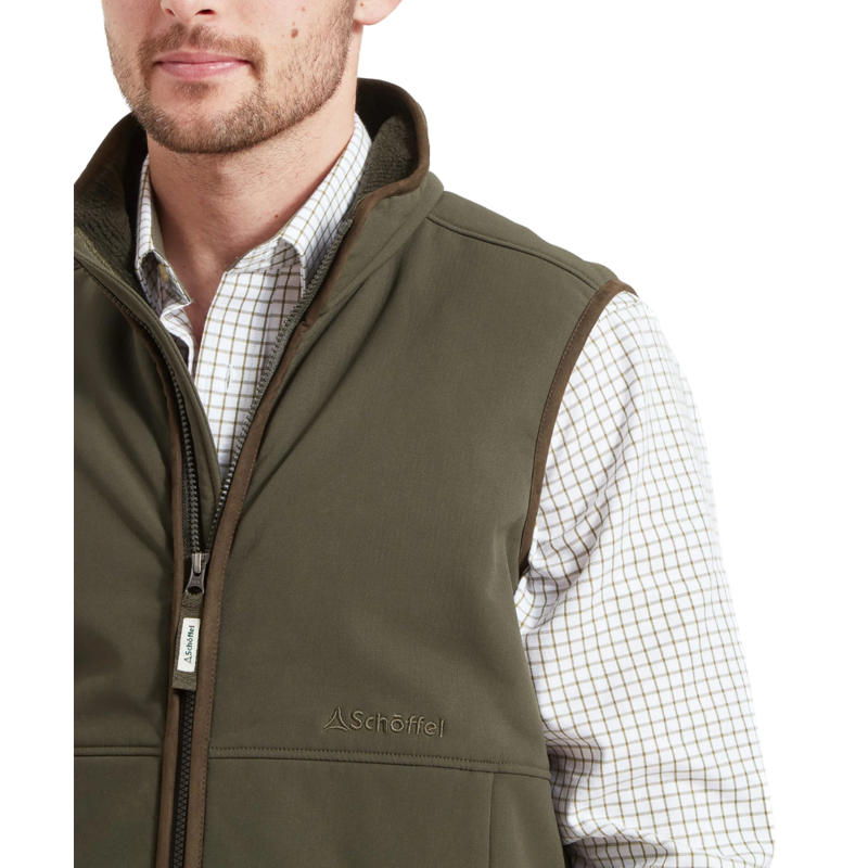 Schoffel Belton Mens Gilet Forest-5