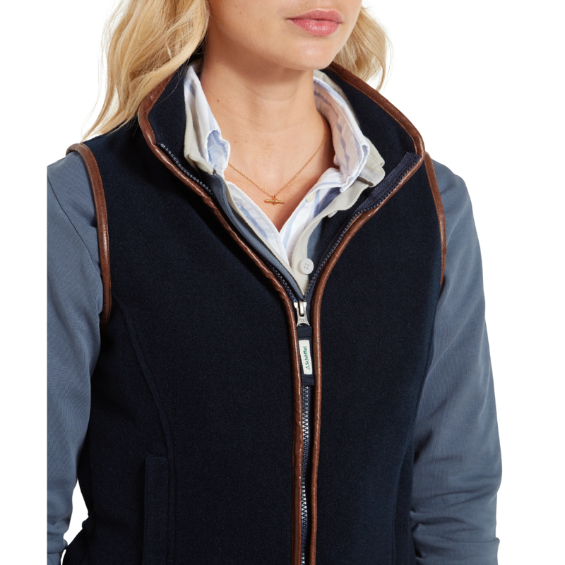 Schoffel Lyndon Ladies Fleece Gilet Navy-5