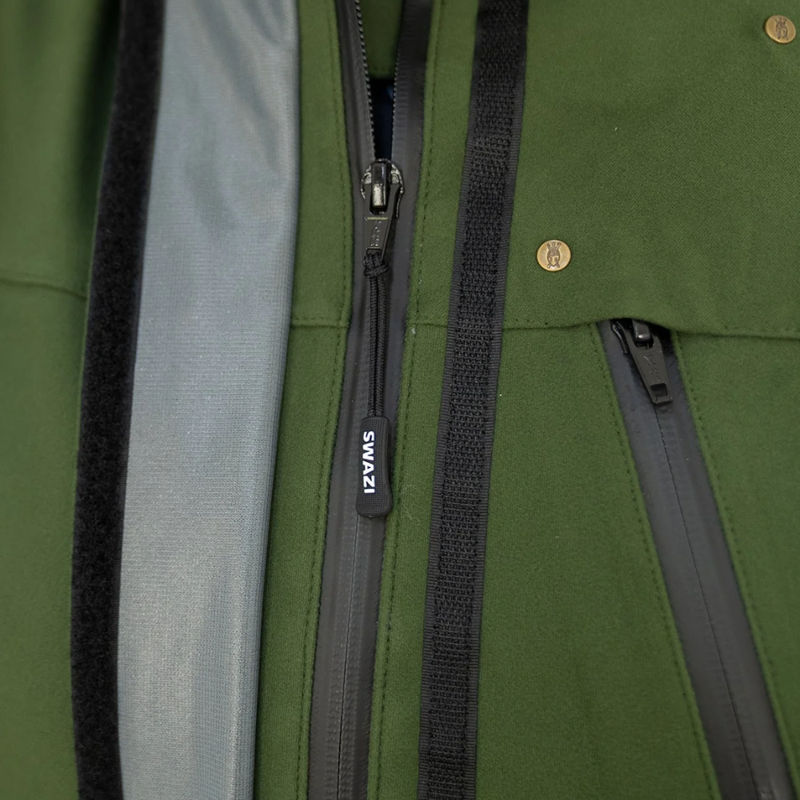 Swazi Mens Kagoule Anorak Olive-5