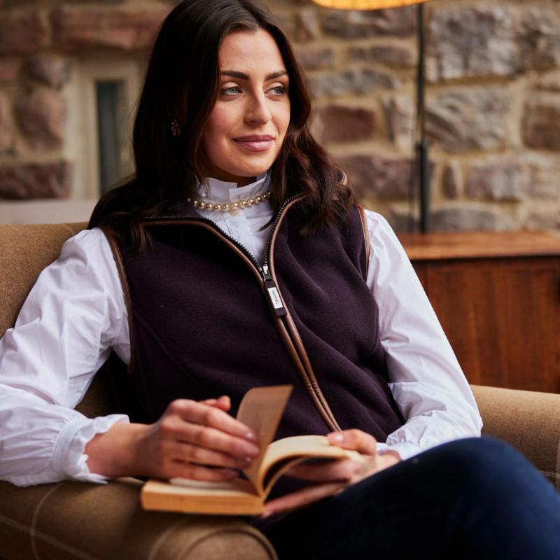 Schoffel Lyndon Ladies Fleece Gilet Port-5