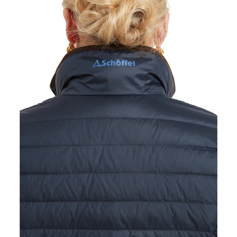 Schoffel Launde Ladies Down Gilet Petrol Blue-5