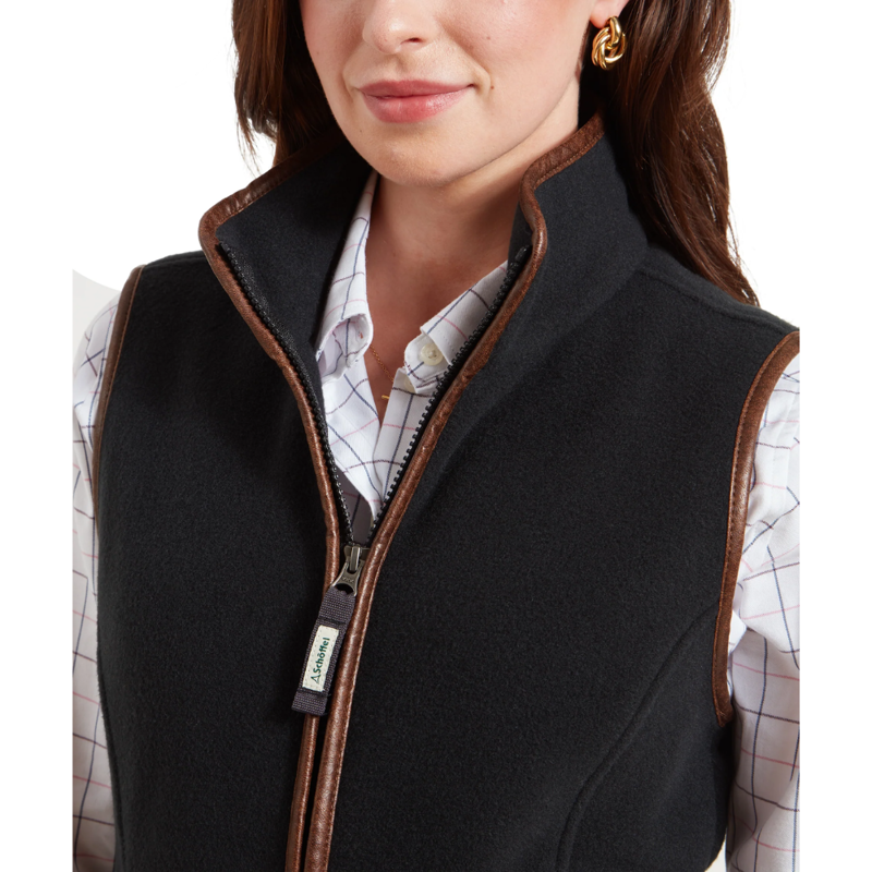 Schoffel Lyndon Ladies Fleece Gilet Gun Metal-6