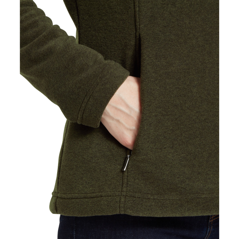 Schoffel Tilton II Ladies Quarter Zip Fleece Dark Olive-6