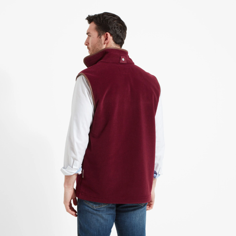Schoffel Oakham Mens Gilet In Gilet Claret-6