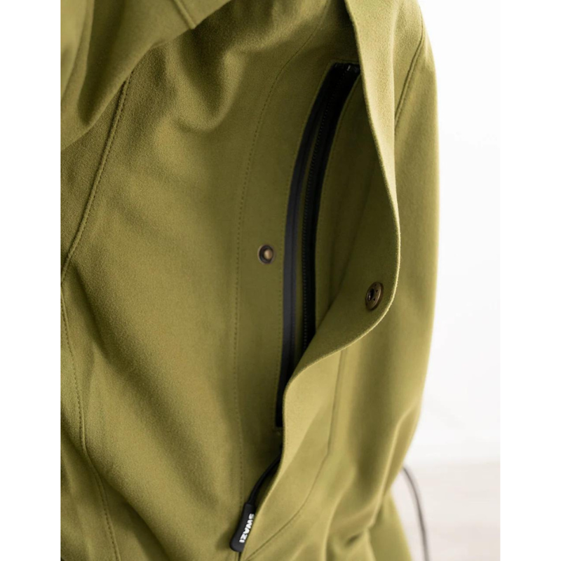 Swazi Tahr XP Mens Waterproof Jacket Tussock Green-6