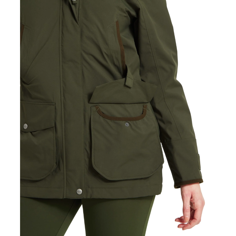 Schoffel Teal Womens Ultralight Coat-6