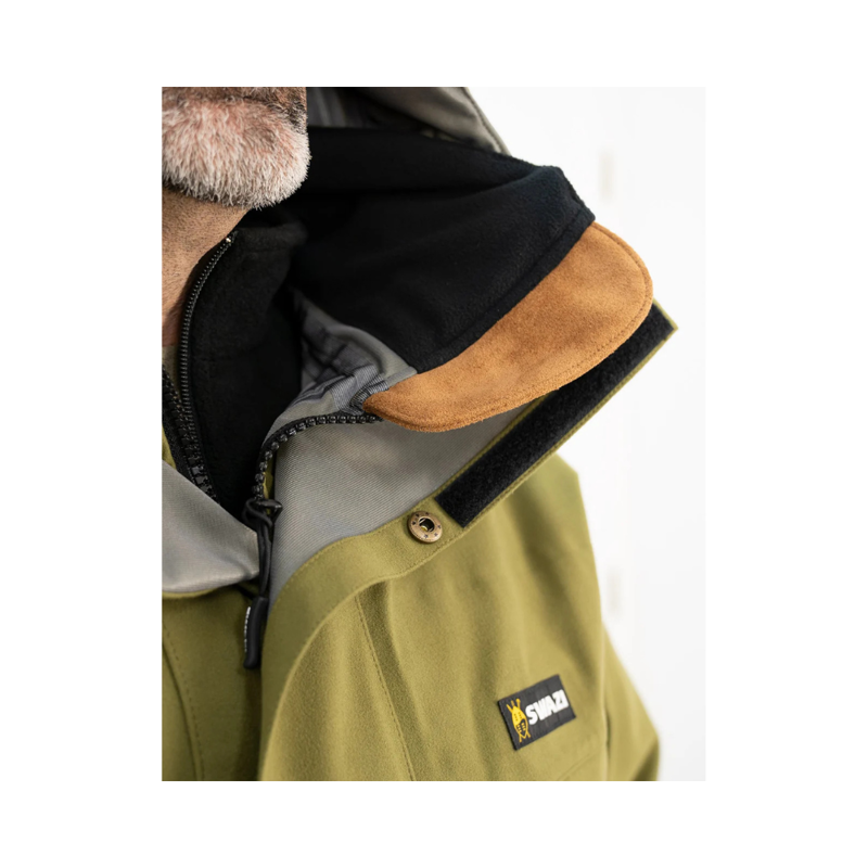 Swazi Wapiti XP Mens Hunting Jacket Tussock Green-6