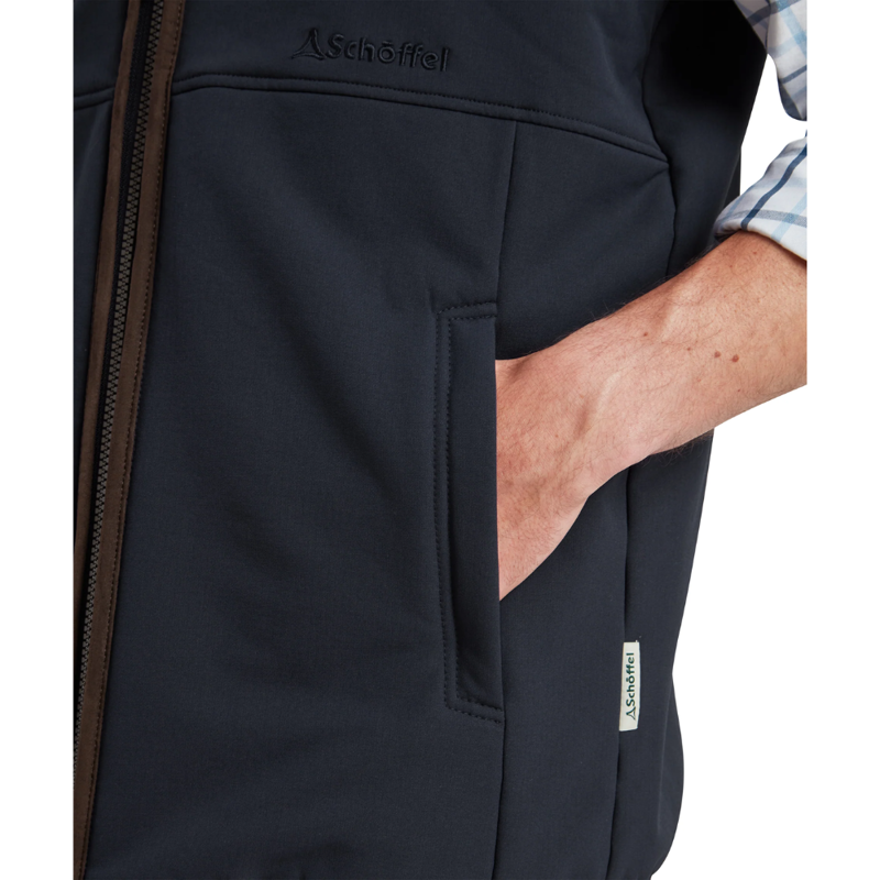 Schoffel Belton Mens Gilet Navy-6