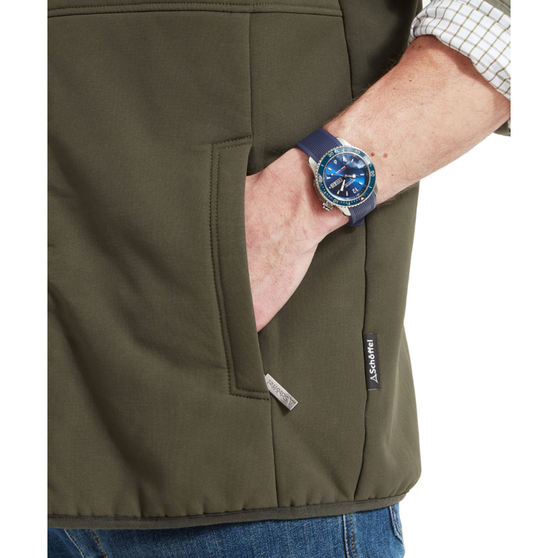 Schoffel Belton Mens Gilet Forest-6