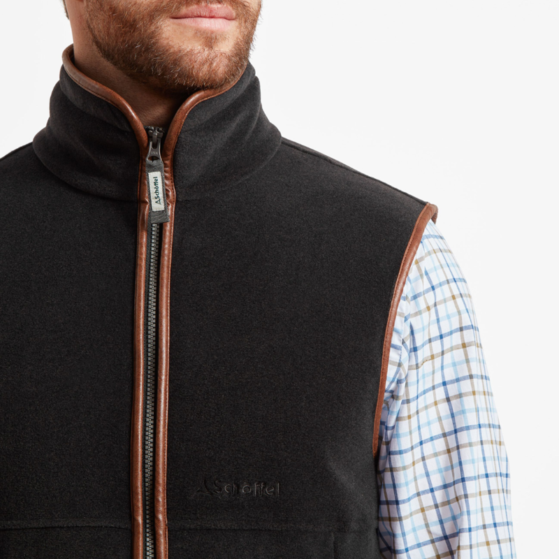 Schoffel Oakham Mens Gilet In Gun Metal-6