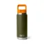 YETI Rambler 26oz/769ml Coloured Straw Bottle Olive King Crab