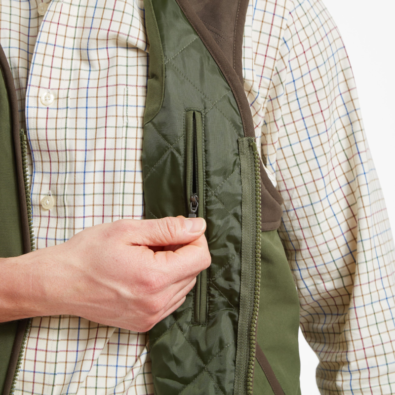 Schoffel Stamford Mens Vest II Hunter Green-7