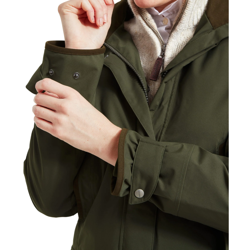 Schoffel Teal Womens Ultralight Coat-7