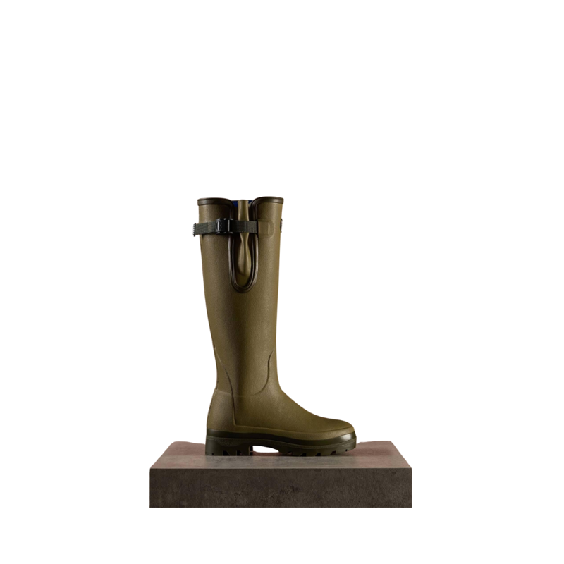 Le Chameau Vierzonord Ladies Neoprene Lined Boot Iconic Green-7