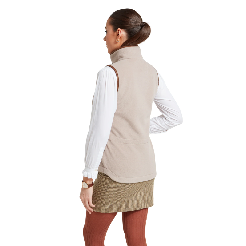 Schoffel Lyndon Ladies Fleece Gilet Mushroom-7