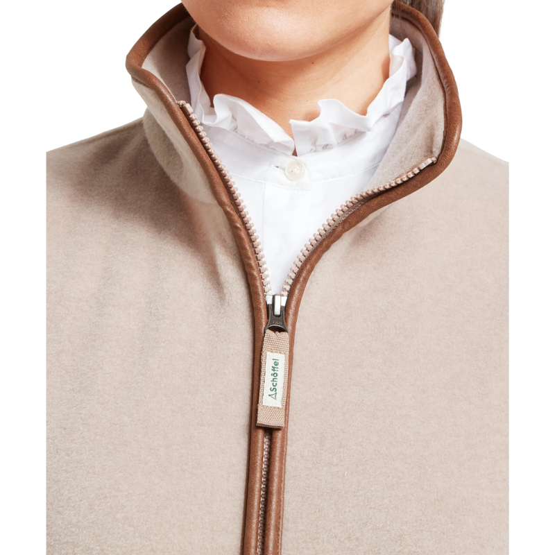 Schoffel Lyndon Ladies Fleece Gilet Mushroom-8