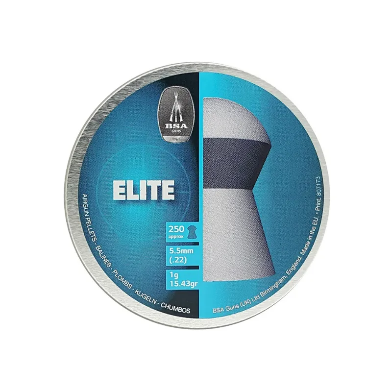 BSA ELITE ROUNDHEAD .22 PELLETS
