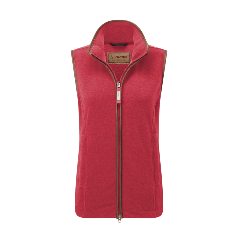 Schöffel Lyndon Ladies Fleece Gilet Pomegranate