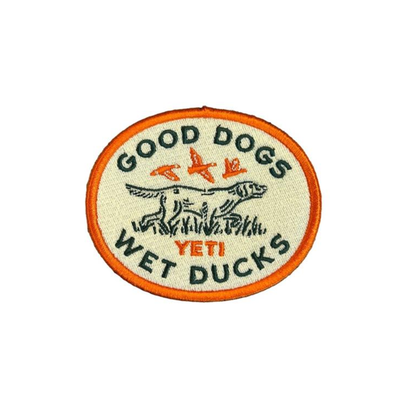 YETI Good Dogs Patch Orange