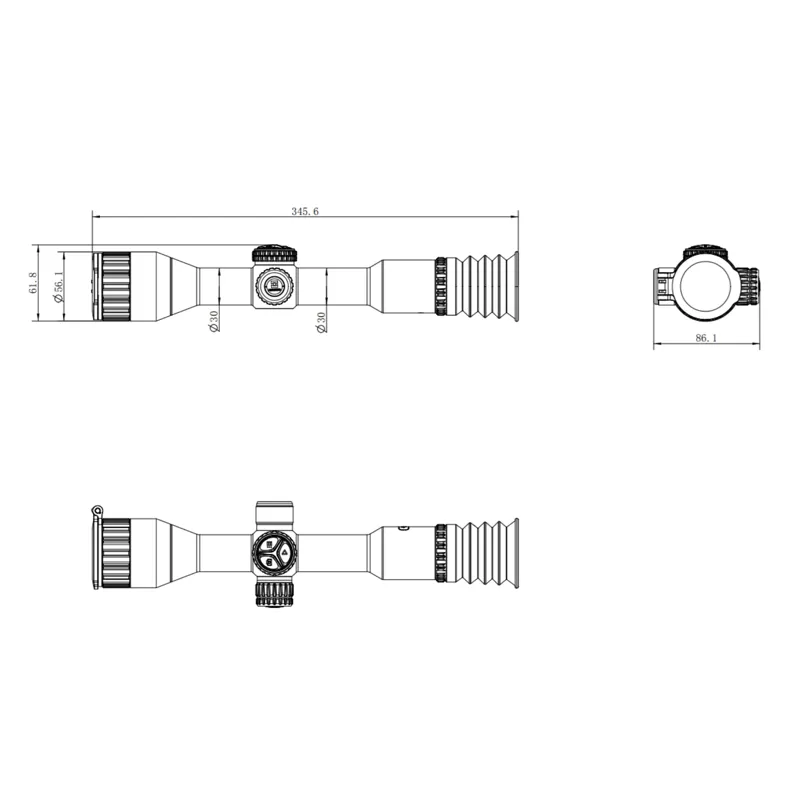 HIKMICRO Neos NE25 Thermal Rifle Scope-7
